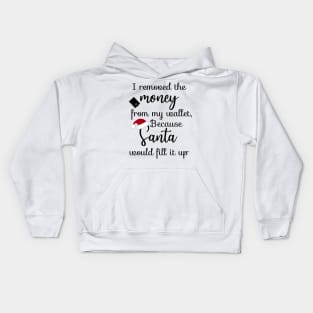 funny texts Kids Hoodie